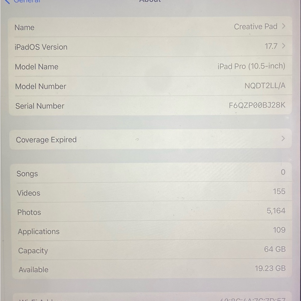 2017 iPad Pro 10.5 with QWERTY keyboard case. - Picture 13 of 13